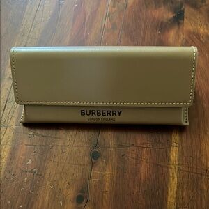 Burberry Tan Eyeglass Case